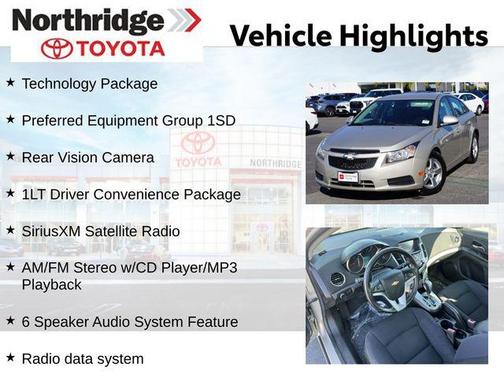 2014 Chevrolet Cruze 1LT