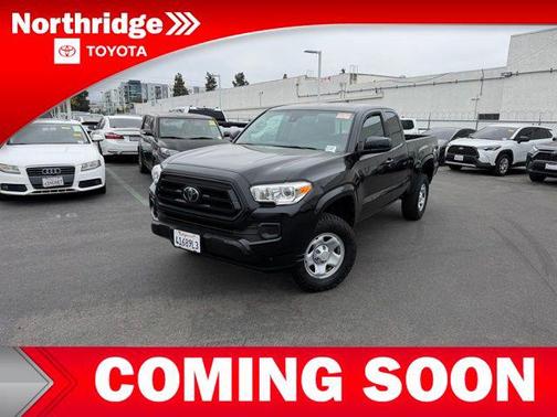 Midnight Black Metallic 2022 Toyota Tacoma SR