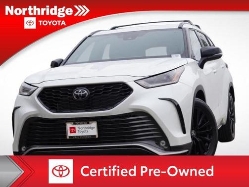 Wind Chill Pearl 2025 Toyota Highlander XSE