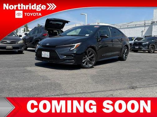 Midnight Black Metallic 2024 Toyota Corolla SE