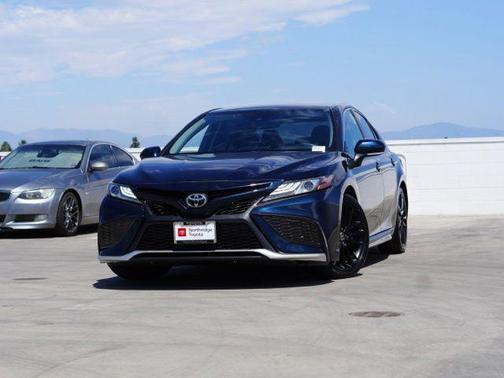 Galactic Aqua Mica 2021 Toyota Camry XSE