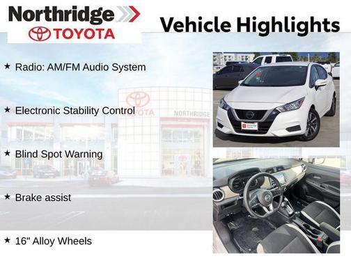 2020 Nissan Versa 1.6 SV