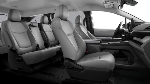 Midnight Black Metallic 2026 Toyota Sienna LE