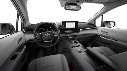 Midnight Black Metallic 2026 Toyota Sienna LE