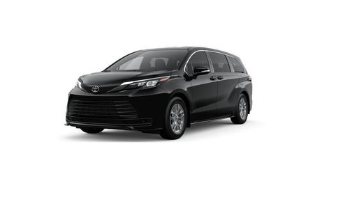 Midnight Black Metallic 2026 Toyota Sienna LE