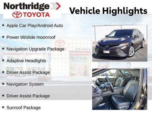 2020 Toyota Camry Hybrid XLE