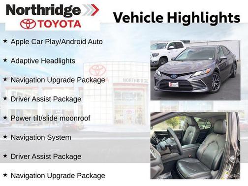2022 Toyota Camry Hybrid XLE