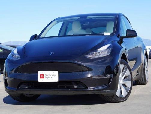 Solid Black 2023 Tesla Model Y Long Range Dual Motor All-Wheel Drive