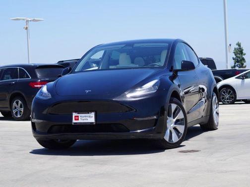 Solid Black 2023 Tesla Model Y Long Range Dual Motor All-Wheel Drive
