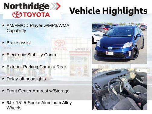 2012 Toyota Prius Two