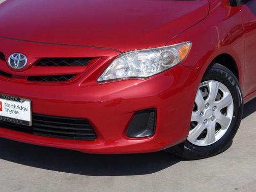 Barcelona Red Metallic 2013 Toyota Corolla L