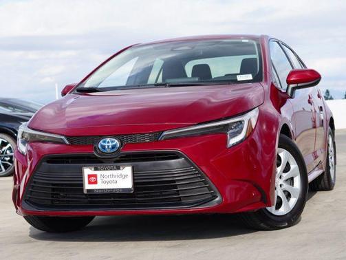 Ruby Flare Pearl 2023 Toyota Corolla Hybrid LE