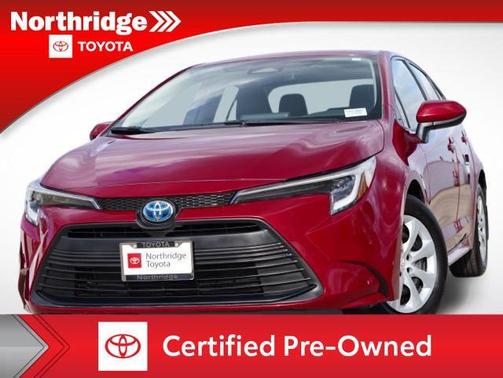 Ruby Flare Pearl 2023 Toyota Corolla Hybrid LE