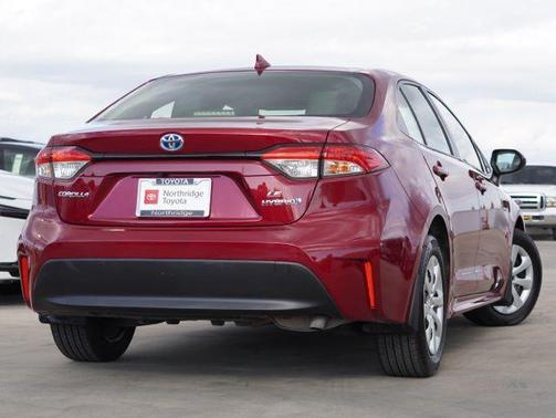 Ruby Flare Pearl 2023 Toyota Corolla Hybrid LE