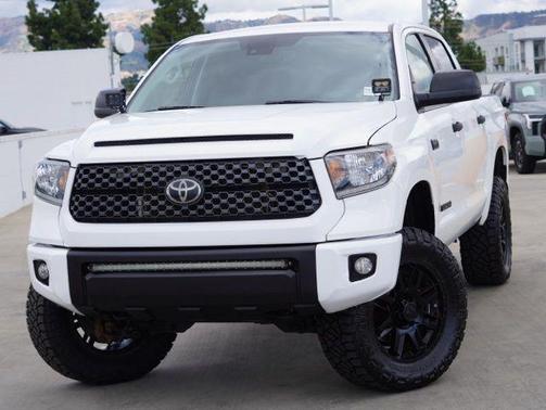 Super White 2021 Toyota Tundra SR5