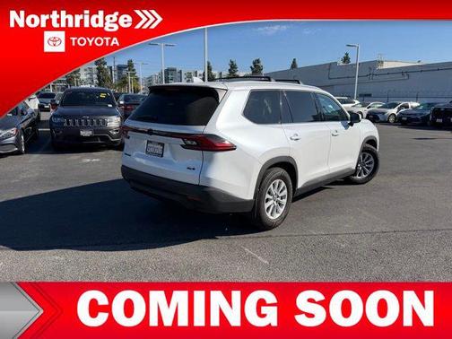 Wind Chill Pearl 2025 Toyota Grand Highlander Hybrid XLE