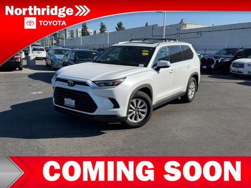 Wind Chill Pearl 2025 Toyota Grand Highlander Hybrid XLE