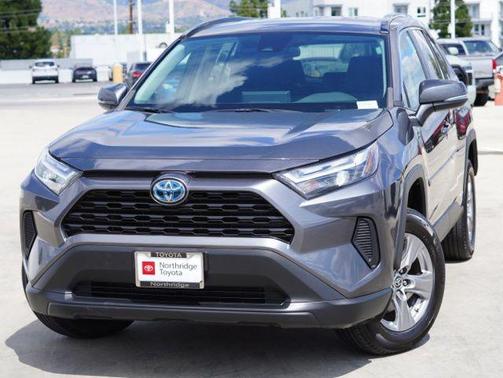 Magnetic Gray Metallic 2023 Toyota RAV4 Hybrid LE