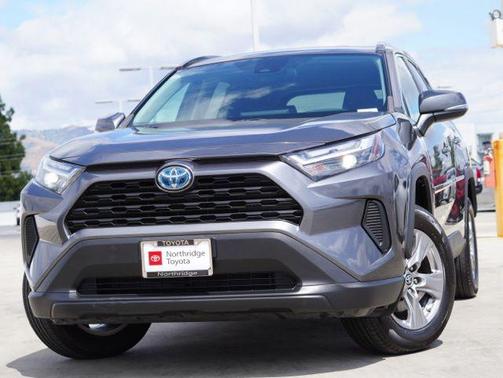 Magnetic Gray Metallic 2023 Toyota RAV4 Hybrid LE