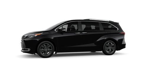Midnight Black Metallic 2026 Toyota Sienna Platinum