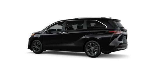 Midnight Black Metallic 2026 Toyota Sienna Platinum