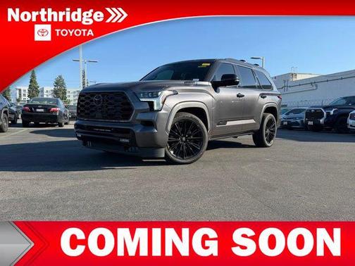 Magnetic Gray Metallic 2025 Toyota Sequoia 1794 Edition