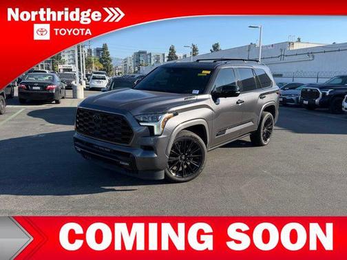Magnetic Gray Metallic 2025 Toyota Sequoia 1794 Edition