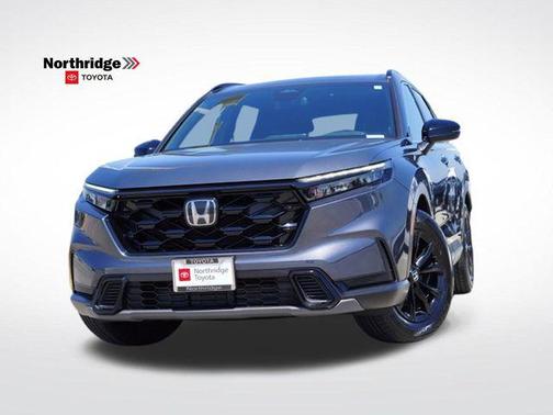 Meteorite Gray Metallic 2025 Honda CR-V Hybrid Sport FWD