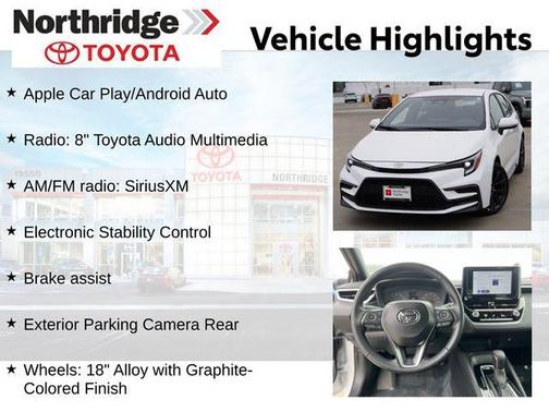 2025 Toyota Corolla SE