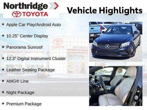 2019 Mercedes-Benz C-Class C 300