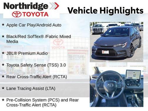 2025 Toyota Corolla XSE