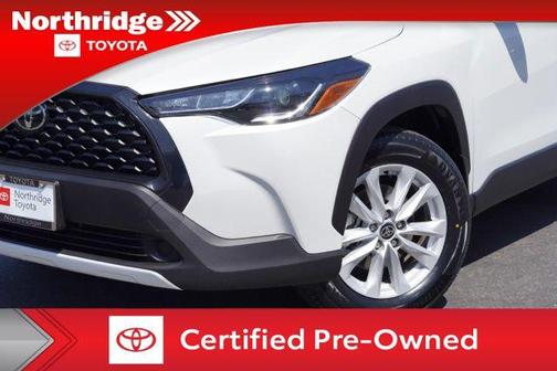 Wind Chill Pearl 2025 Toyota Corolla Cross LE