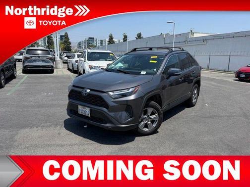 Magnetic Gray Metallic 2024 Toyota RAV4 Hybrid XLE