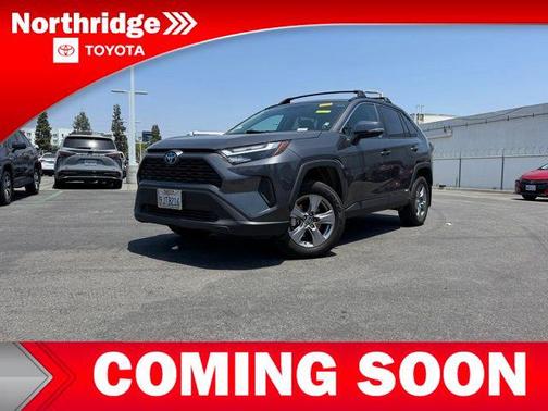 Magnetic Gray Metallic 2024 Toyota RAV4 Hybrid XLE