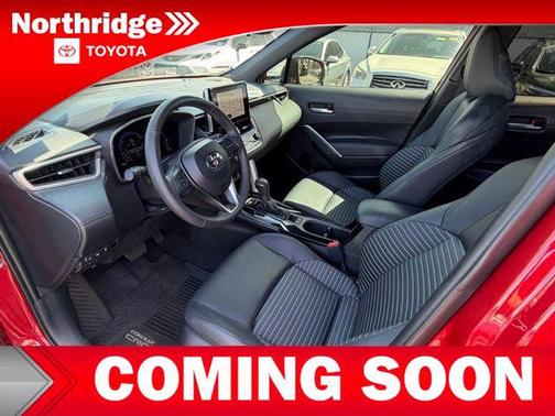 Barcelona Red Metallic 2024 Toyota Corolla Hybrid SE