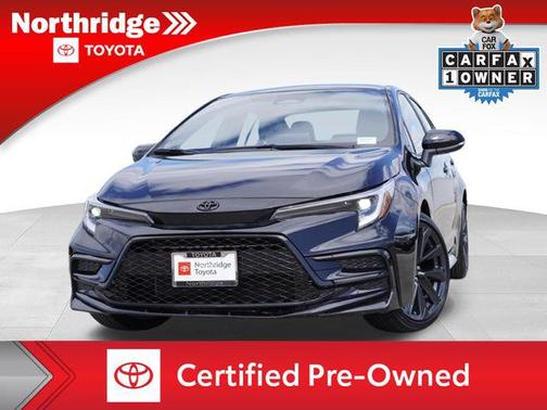 Midnight Black Metallic 2026 Toyota Corolla SE