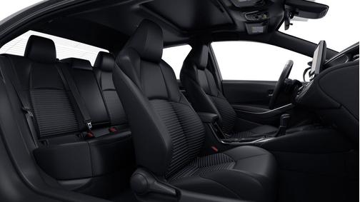 Wind Chill Pearl with Midnight Black Metallic roof 2026 Toyota Corolla XSE