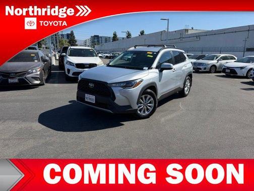 Silver 2023 Toyota Corolla Cross LE
