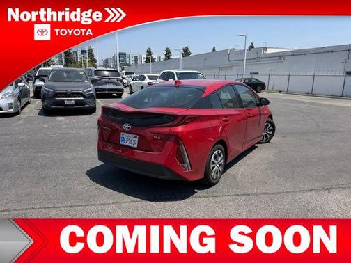 Supersonic Red 2020 Toyota Prius Prime XLE