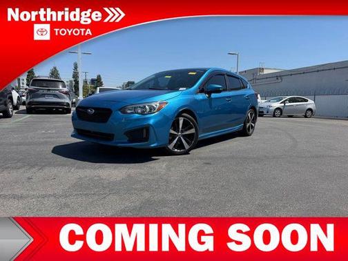 Island Blue Pearl 2017 Subaru Impreza 2.0i Sport