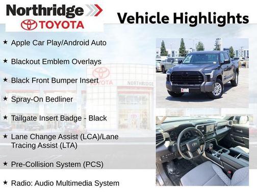 Magnetic Gray Metallic 2024 Toyota Tundra SR5