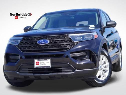Agate Black Metallic 2021 Ford Explorer Base