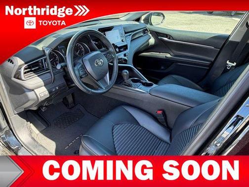 Midnight Black Metallic 2024 Toyota Camry SE