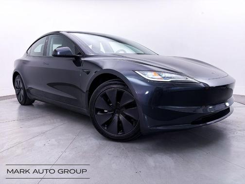 Black 2025 Tesla Model 3 Long Range