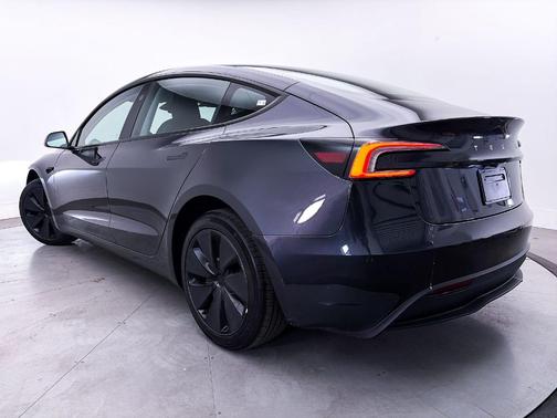 Black 2025 Tesla Model 3 Long Range