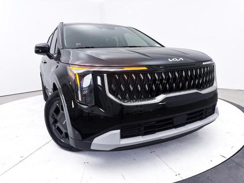 Aurora Black Pearl 2025 Kia Carnival Hybrid EX