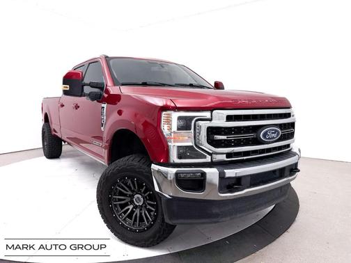 Rapid Red Metallic Tinted Clearcoat 2021 Ford F-350 Lariat Super Duty