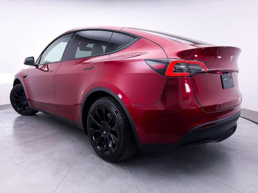 Red 2024 Tesla Model Y Standard Range