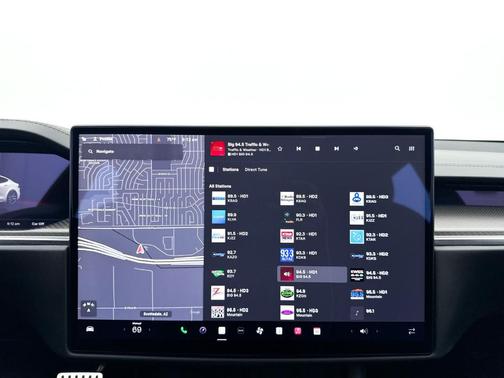 Pearl White Multi 2021 Tesla Model S Plaid