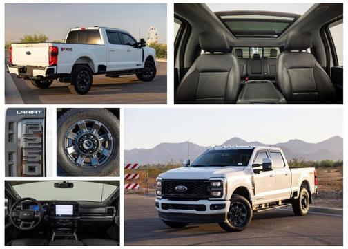 White 2023 Ford F-250 Lariat